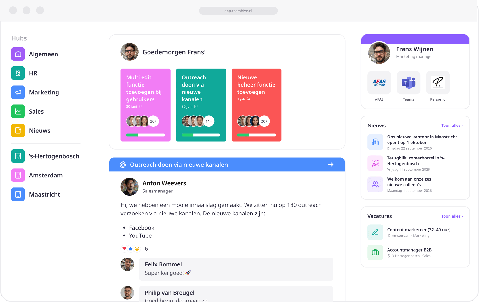 Teamhive_Dashboard